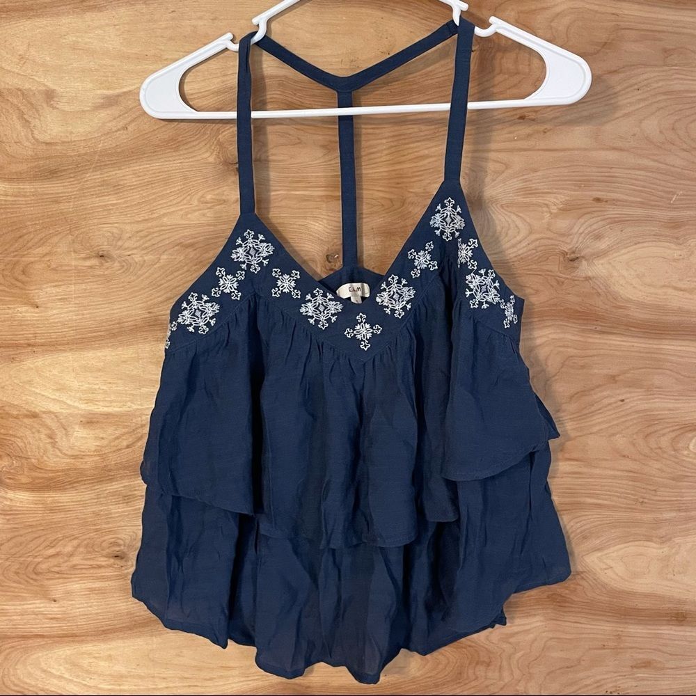 Anthropologie E Hanger M Small Embroidered Cami